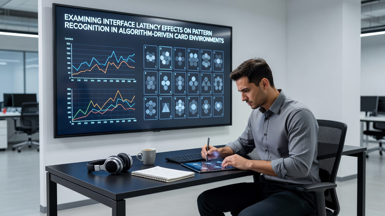 Darstellung algorithmischer Kartensimulationen unter Berücksichtigung von Latenzzeiten und Erkennungsmustern